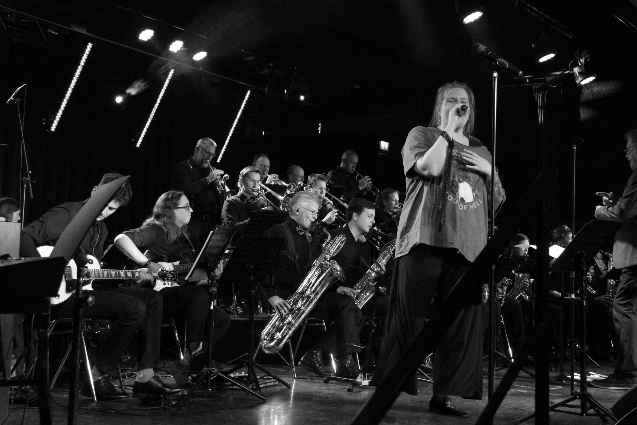 Blue Moon Big Band auf der Bühne